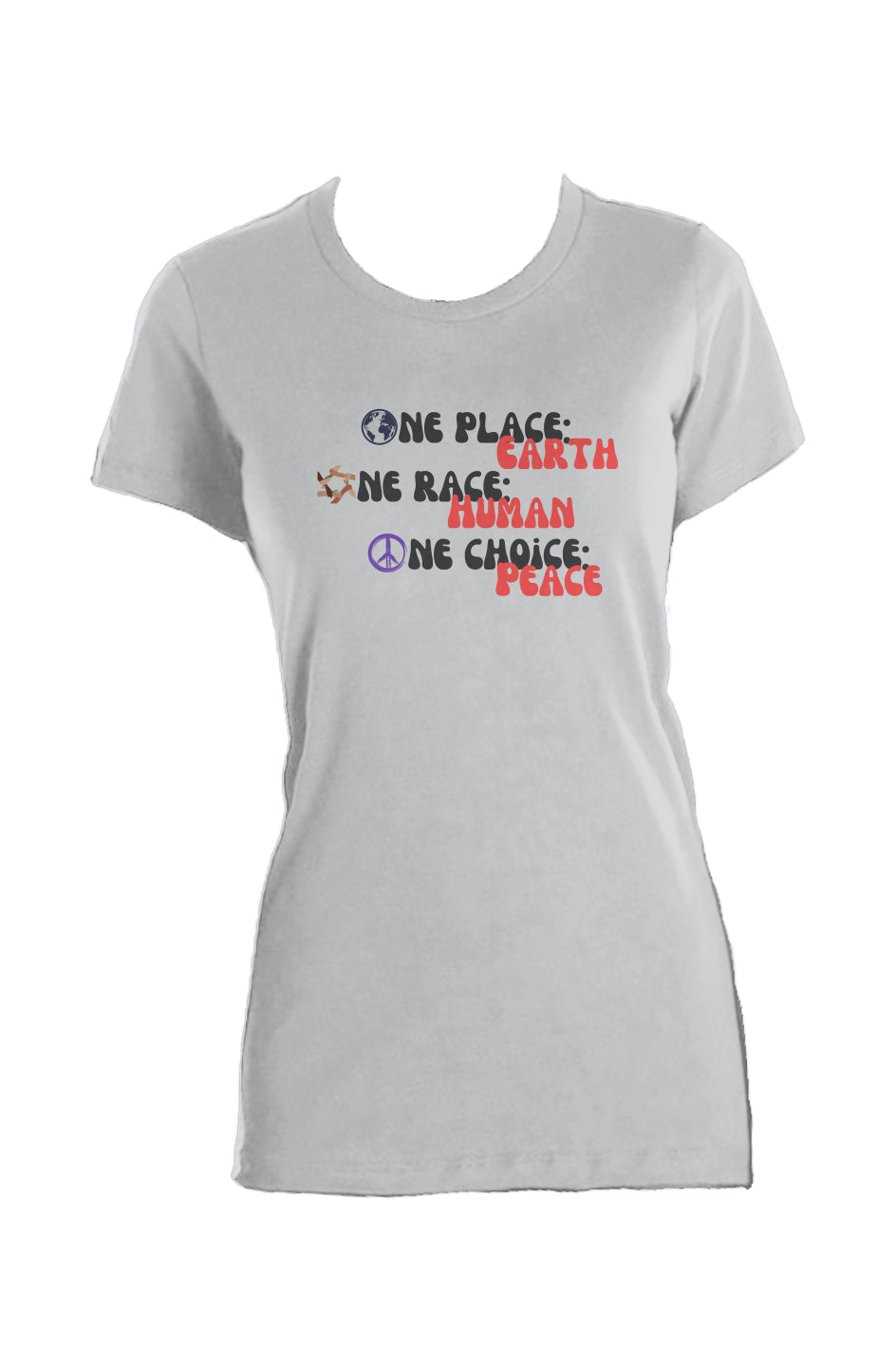 Ladies Made in USA  T-Shirt: One Place